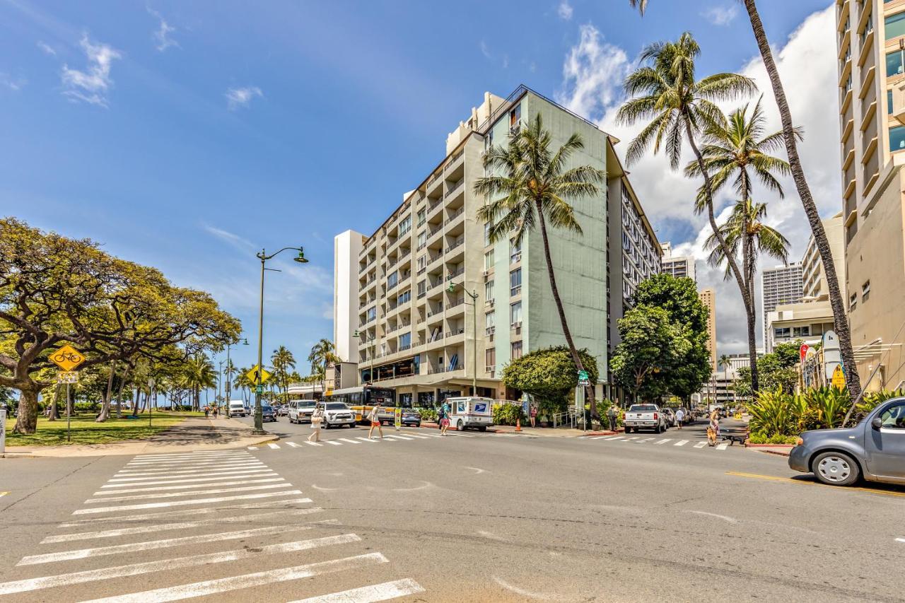 Inviting Waikiki Grand Hotel Room One Block To Beach! Honolulu Exteriör bild