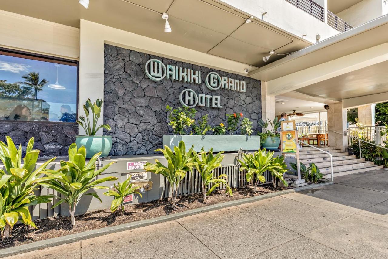 Inviting Waikiki Grand Hotel Room One Block To Beach! Honolulu Exteriör bild